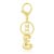 Kainier Gold Bubble Initial Keychain for Women Bag Charm Purse Key Alphabet Handbags Pendant Accessories Gift (Alphabet E)