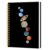 KAIOUS Space Gifts, Solar System Planets Spiral Hardcover Journal Notebook