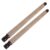 KALLORY 2pcs Wood Scroll Stick with Shaft Head for Calligraphy and Painting
