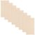KALLORY 8 Pcs Rectangular Unfinished Wooden Basswood Sheets 10x20cm DIY Wood Pieces for Painting Crafts and DIY Projects Easy to Carry Beige Wood Cutouts