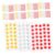 KALLORY Colorful Star Reward Stickers Students Portable Paper Star Stickers and 30sheet for Easy to Peel and Stick Behavior Chart for Arts Crafts at Home