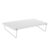 KALLORY Heavy Duty No Drill Pegboard Shelves White Wall Mounted Organizer Shelf with Tool-Free Installation for Craft Room and Workbench Storage