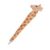 KALLORY Wooden Carved Giraffe Gel Ink Pen for School Writing
