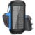 KANEMIO 10000mAh Solar Power Bank, Portable Charger with USB-C USB-A in/Outputs Emergency Backup Battery Pack LED Flashlight for Camping Outdoor Emergency iPhone Android