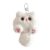 Kangnice Cartoon Cats Plush Keychain, Sturdy Faux Hair for Backpacks, D