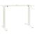 KASCBRTW Manual Height Adjustable Standing Desk Frame, Hand Crank Sit Stand Desk Base, Carbon Steel Ergonomic Workstation Frame for Tabletop Width 47.2″-70.9″