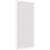 Kate and Laurel Framed Fabric Pinboard, 40×16 Cloud Dancer Design