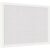 Kate and Laurel Framed Magnetic Board, 24×18 Cloud Dancer Design