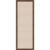 Kate and Laurel Framed Magnetic Board, 36×12 Neutral Crosshatch Design