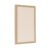 Kate and Laurel Oakhurst Rectangle Framed Linen Fabric Pinboard, 15 x 24, Light Tan, Traditional Bulletin Board with Stepped Profile for Motivational Vision Board or Wall Organization
