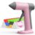 Katerk Cordless Hot Glue Gun, 50 Mini Glue Sticks, Rechargeable, Pink