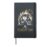 Kawaii Creepy Goth Girl Burning Church, Feeling Hot Today Hardcover Journal, Black