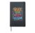 Kawaii RIZZ ‘EM WITH The TISM Autism Dad Mom SPED Teacher Hardcover Journal, Black