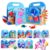 KAWITLO Busy Book for Toddlers 1-3, Ocean Animal Felt Book Sensory Toy, Busy Board Montessori Toys, Quiet Book Travel Toy for Toddlers, Parent‑Child Interactive Activity Book (Ocean)
