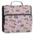 Kcldeci 3 Ring 2 Inch Zipper Binder,Boomboxes Cassette Tapes 500 Sheet Organizer Binder Bag with Shoulder Strap Expanding Files for School and Office