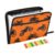 Kcldeci Expanding File Folder,13 Pockets Accordion File Organizer, Black Dirt Bike Jumps A4 Letter Size Paper Document Receipt Organizer Accordian Filing Folder