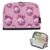 Kcldeci Standing Pencil Case Large Capacity Zippered Pen Pouch,67 Disco Balls