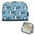 Kcldeci Standing Pencil Case Large Capacity Zippered Pen Pouch,67 Penguin Star