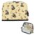 Kcldeci Standing Pencil Case Large Capacity Zippered Pen Pouch,Cartoon Raccoon Cherry Pencil Bag for Girls Boys Office School