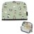 Kcldeci Standing Pencil Case Large Capacity Zippered Pen Pouch,Coffee Time Penguin Pencil Bag for Girls Boys Office School