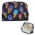 Kcldeci Standing Pencil Case Large Capacity Zippered Pen Pouch,Neon Drip Ice Cream Pencil Bag for Girls Boys Office School