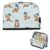 Kcldeci Standing Pencil Case Large Capacity Zippered Pen Pouch,Otters Blue Baseball Caps