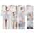 KEDEMAS 4Pcs Ballerina DIY Diamond Art Painting Bookmark with Crystal Pendants Diamond Art Painting Art Bookmarks Special Shape for DIY Making Beginners Adult Arts Craft Supplies