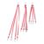 Keenso 1/50 Scale Crane Model Rigging Slings, Chains Straps Hooks Accessories with Textures Proportions for Construction Vehicle