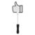 Keenso Retractable Card Holder, 3D Printed PLA Credit Card Wand with Concealed Slot, Thumb Up Tap to Pay Tool, Portable Self Checkout Helper for Shopping and Kids