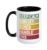 Keep Calm And Let Elmer Handle This Funny Custom Retro Quote Ceramic Mug, Black/White, 15oz