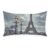 KEIGPERI 20×12 in Waterproof Eiffel Tower Winter Pillow Cover with Zipper