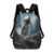 KEIGPERI Mountain Bike Laptop Backpack with Side Pockets for Travel Work