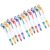 Kelvix 12Pcs Soccer Themed Pen Writing Retractable Ballpoint Pen 1.0MM Refillable Ballpoint Signing for School Pens