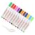 Kelvix 12Pieces Washable Markers for Large Capacity Erasable Floating Whiteboard Markers Pen for Art Project Floating Whiteboard for
