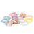KESYOO 20Pcs Colorful Resin Stacking Rings Cute Knuckle Rings for Women Finger Jewelry for Birthdays Holidays