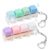 Keyboard Clicker Fidget, Keyboard Fidget Toy Silent Clicker Fidget Keychain Clicky Keyboard for Adults Stress Relief Anxiety Sensory Clicker Fidget Toy