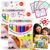 Keyrose Popcorn Pens Puffy, 3D Relief Art Markers Bubble Pen，2pcs