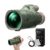 K&F Concept® 12X50 Monocular Telescope with Cleaning Cloth, FMC Lens & BAK4 Prism Telescopes for Adults, Sky Captain HD Monocular for Bird Watching Hunting Hiking Camping Travelling