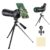 K&F Concept 20-60×60 Spotting Scopes for Target Shooting, Waterproof Spotter Scope with Tripod & Phone Adapter, 131-66ft/1000yds BAK4 45°Angled Eyepiece Range Scope for Bird Watching Wildlife Hunting