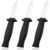 KFHENSOMR Retractable Magic Knife Toy, 3 Pack Disappearing Dagger Prop