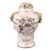 Kfwfuaee Metal Decorative Jewelry Box with Hinged Lid, B