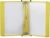 KGDJBGSE Wall Mounted Display File Holder A4 Folder With 10 Sleeves For Documents(Yellow)