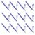 KHBUAB 12pcs 12mm Blue Gel Ink Pens Fine Point with Soft Grip and Smooth Surface, Plastic Ballpoint Writing Pens for Note Taking and Form Filling, Reduces Ink Spread for Continuous