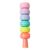 khbyt 6 Pcs Macaron Highlighter Portable Fluorescent Maker Pen