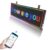 KHUSINA Programmable Scrolling LED Sign Outdoor Signs for Businesses Pantalla LED Para Publicidad Waterproof Digital Display Board – Custom Electronic Message Panel for Wall (Letrero) 39″X14″