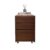 KHUTRW3D Filing Cabinet Office File Cabinet Wooden Storage Small Mobile Drawer with Wheels Under Desk Short Office