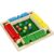 Kiapeak 1-4 Players Shut The Box Dice Game, 10 Numbers Traditional Wooden Pub Bar Board Game, Family Classics Tabletop Version Games for Classroom, Party, or Pub