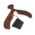 KiBcsLic Bird Toy Fidget Play Weighted Bird Toy Decorative Balancing Eagle Figurine for Kindergarten, Brown
