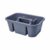 KiBcsLic Cleaning Carrier Basket with Handle Cleaning Basket Lightweight Carrier for Hotel, Restaurant, Blue