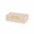 KiBcsLic Faux Leather Jewelry Box Versatile Modern Trinket Case Stylish Design Decorative Lidded Box for Interior Designers, Dressing Table, S, Woven A Apricot